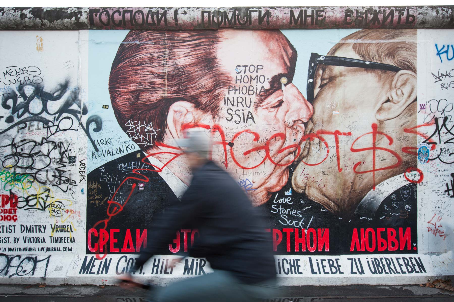 Berlijn, Graffitti op De Muur