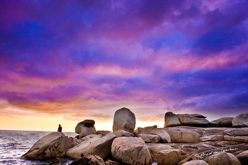 Pointe de la Jument avond